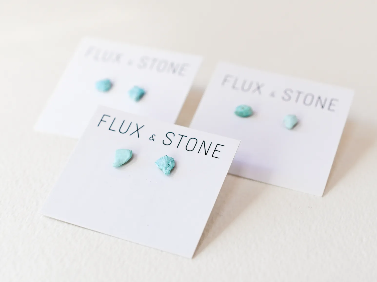 Gemstone Studs - Turquoise