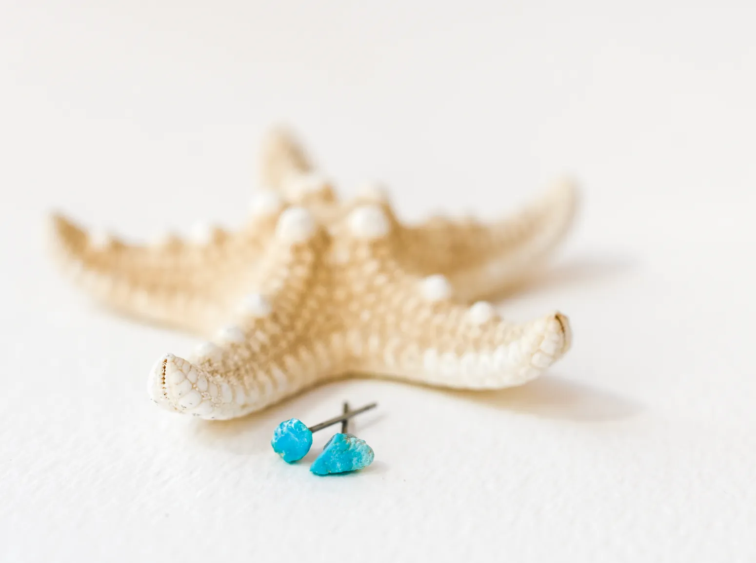 Gemstone Studs - Turquoise