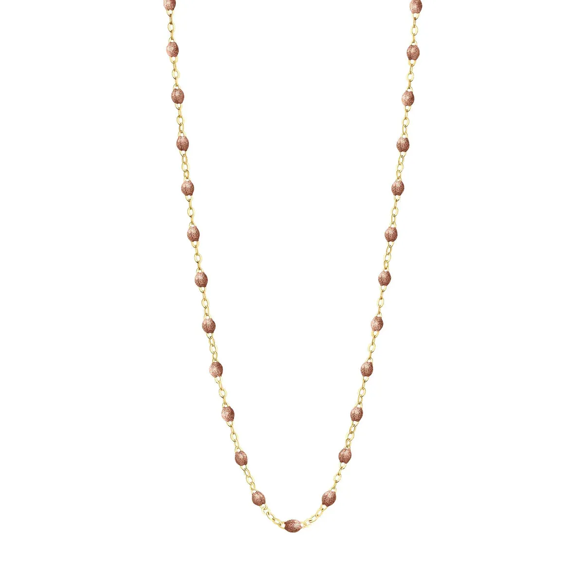 Gigi Clozeau Classic Gold Beaded 16.5 Necklace