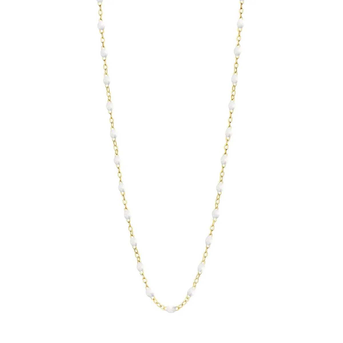 Gigi Clozeau Classic Gold Beaded 16.5 Necklace