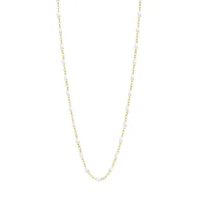 Gigi Clozeau Classic Gold Beaded 16.5 Necklace