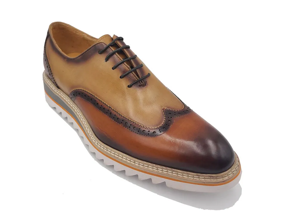 Gorgeous Two-tone Oxford Wing-tip