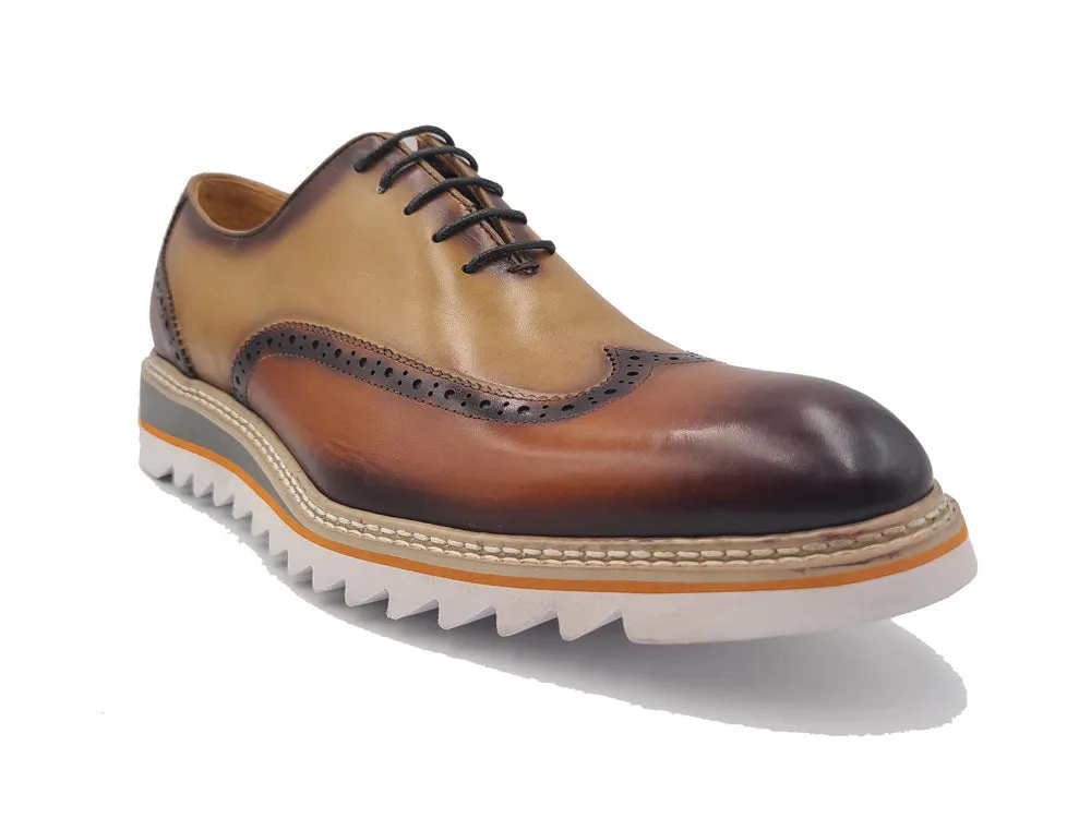 Gorgeous Two-tone Oxford Wing-tip