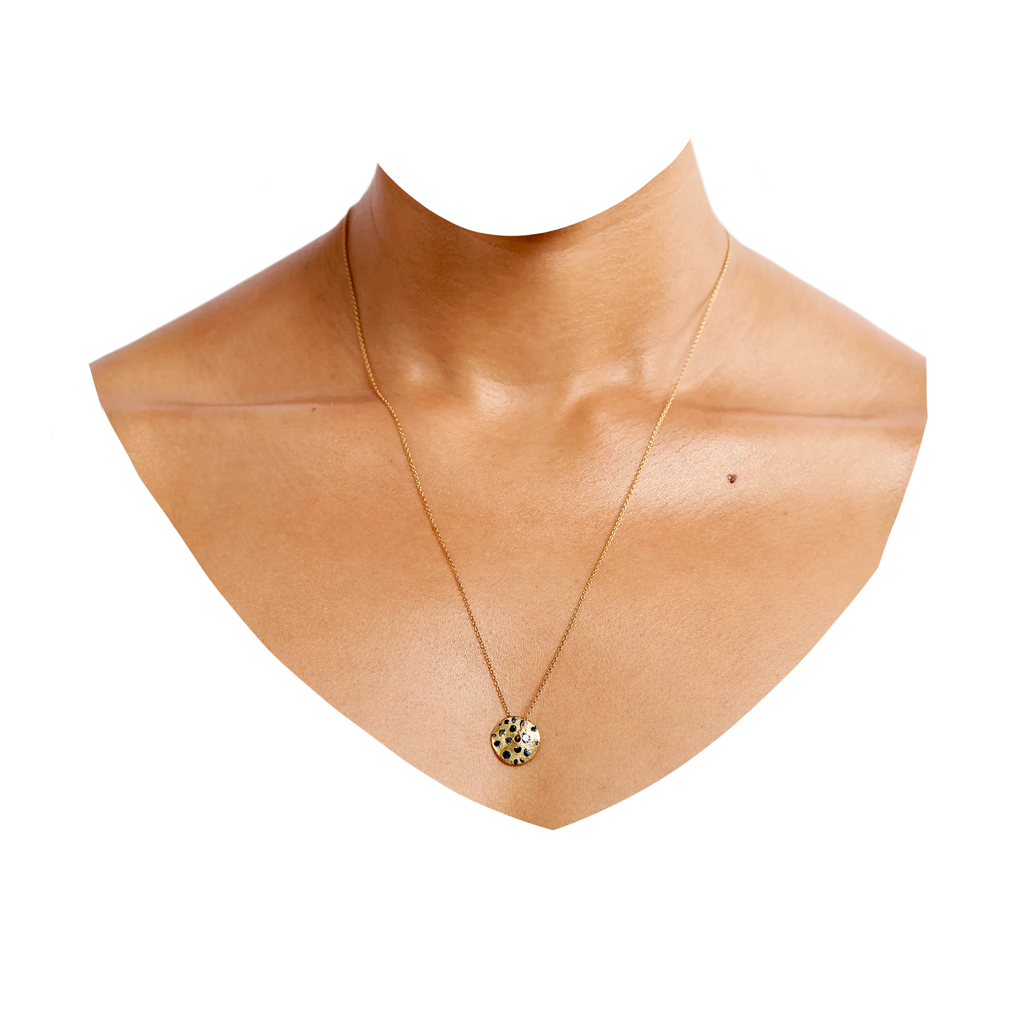 Green Spinner Necklace - 11549