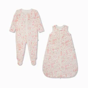 Gruffalo Foxglove Pink Front Opening Bedtime Set 1.5 TOG