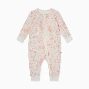 Gruffalo Foxglove Pink Zip-Up Romper