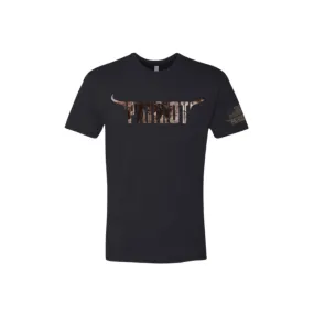 Highland Cow Patriot Tee