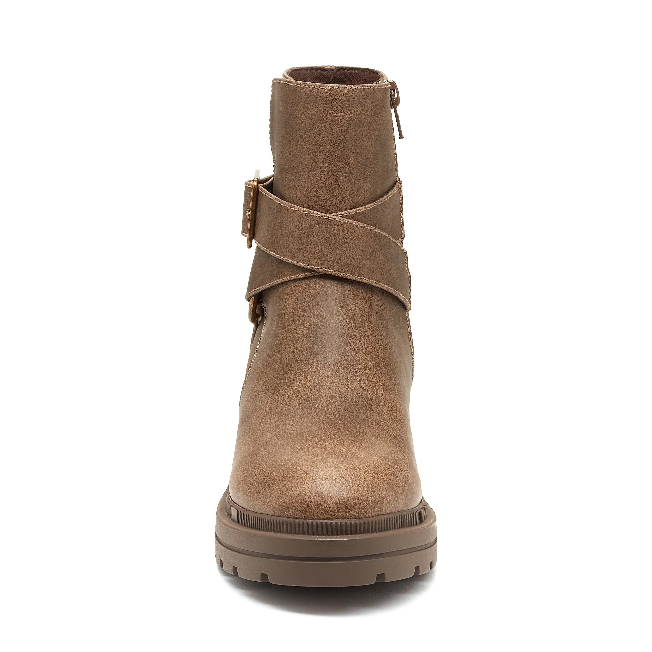 Illume Brown Biker Boot