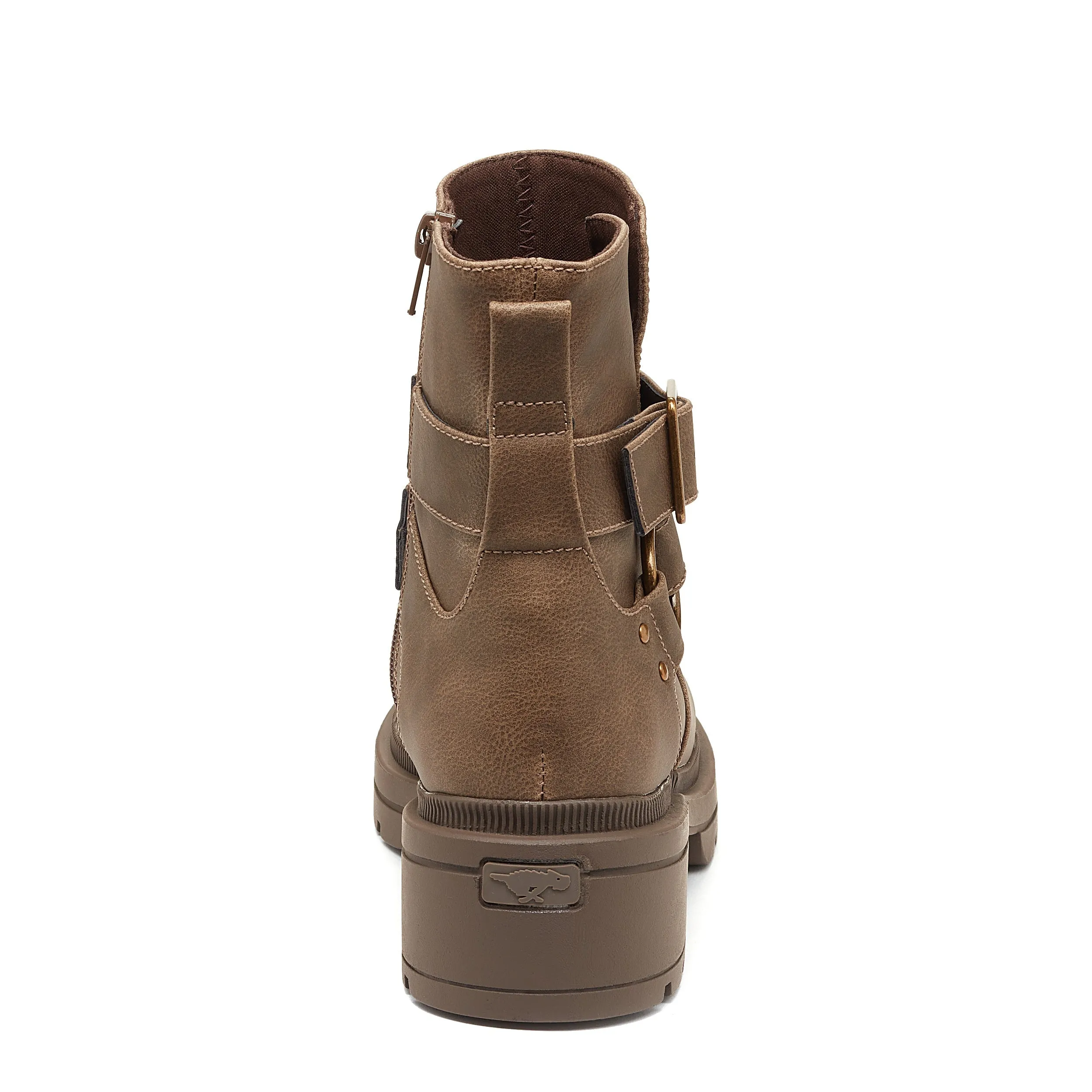 Illume Brown Biker Boot