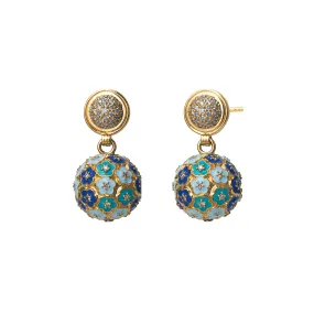 Jardin Hydrangea Ball Earrings