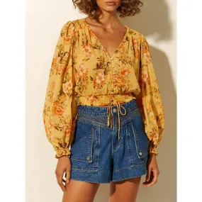 Kivari Amelia Cropped Blouse