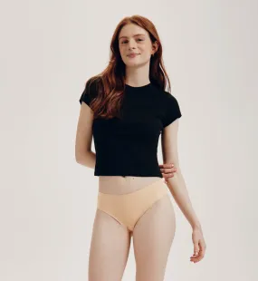 Light Leakproof No-Show Underwear Bikini