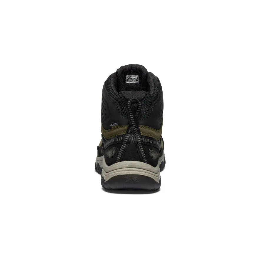 MEN'S TARGHEE IV MID WP  - DARK OLIVE/GOLD FLAME