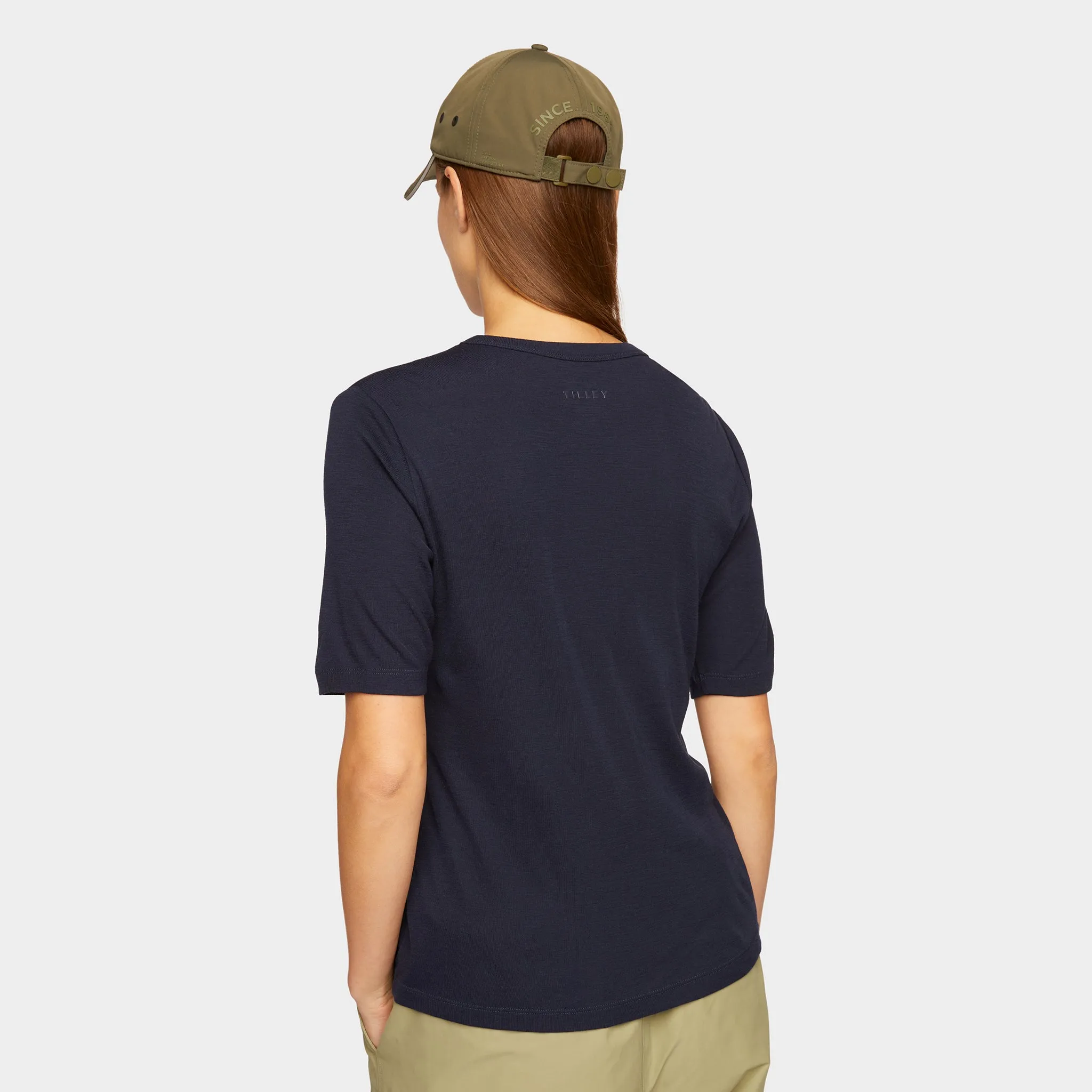 Merino Rib Fitted Tee