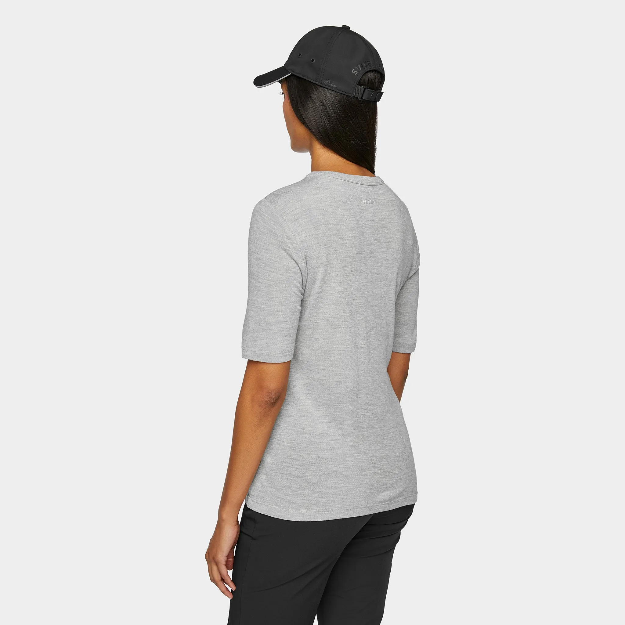 Merino Rib Fitted Tee