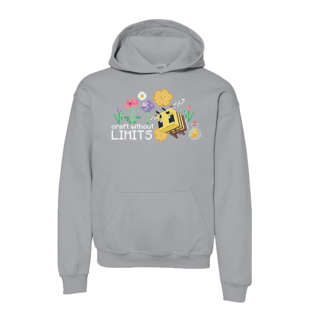 Minecraft Craft Without Limits Kids Pullover Hoodie