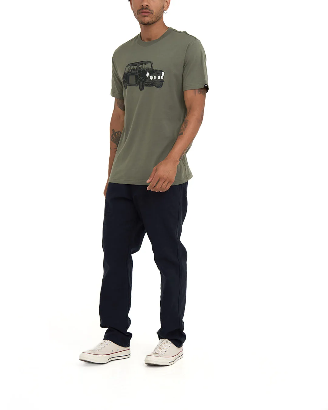 MINI 117 TEE - LICHEN GREEN