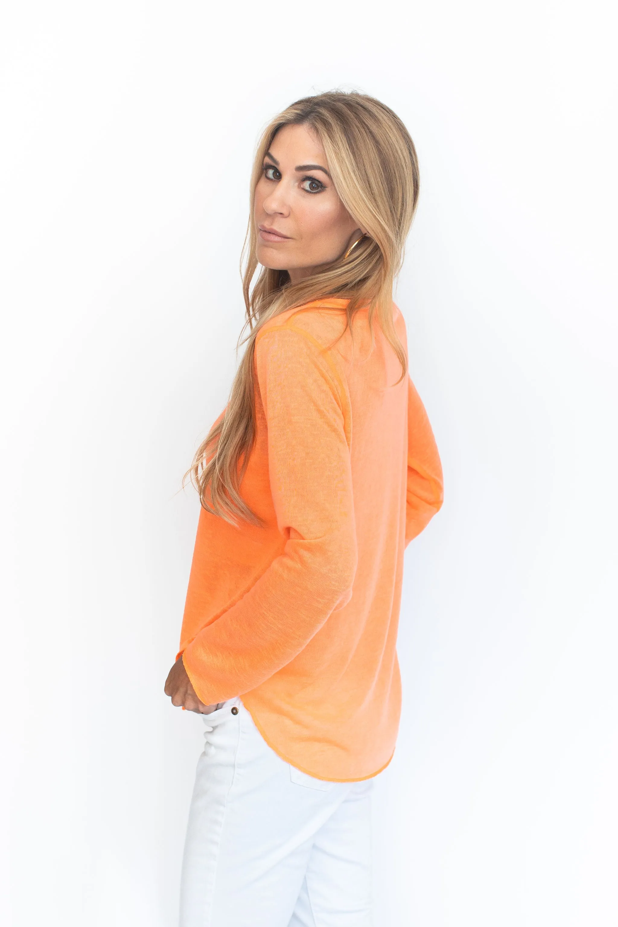 Nilly Nelly Top Orange