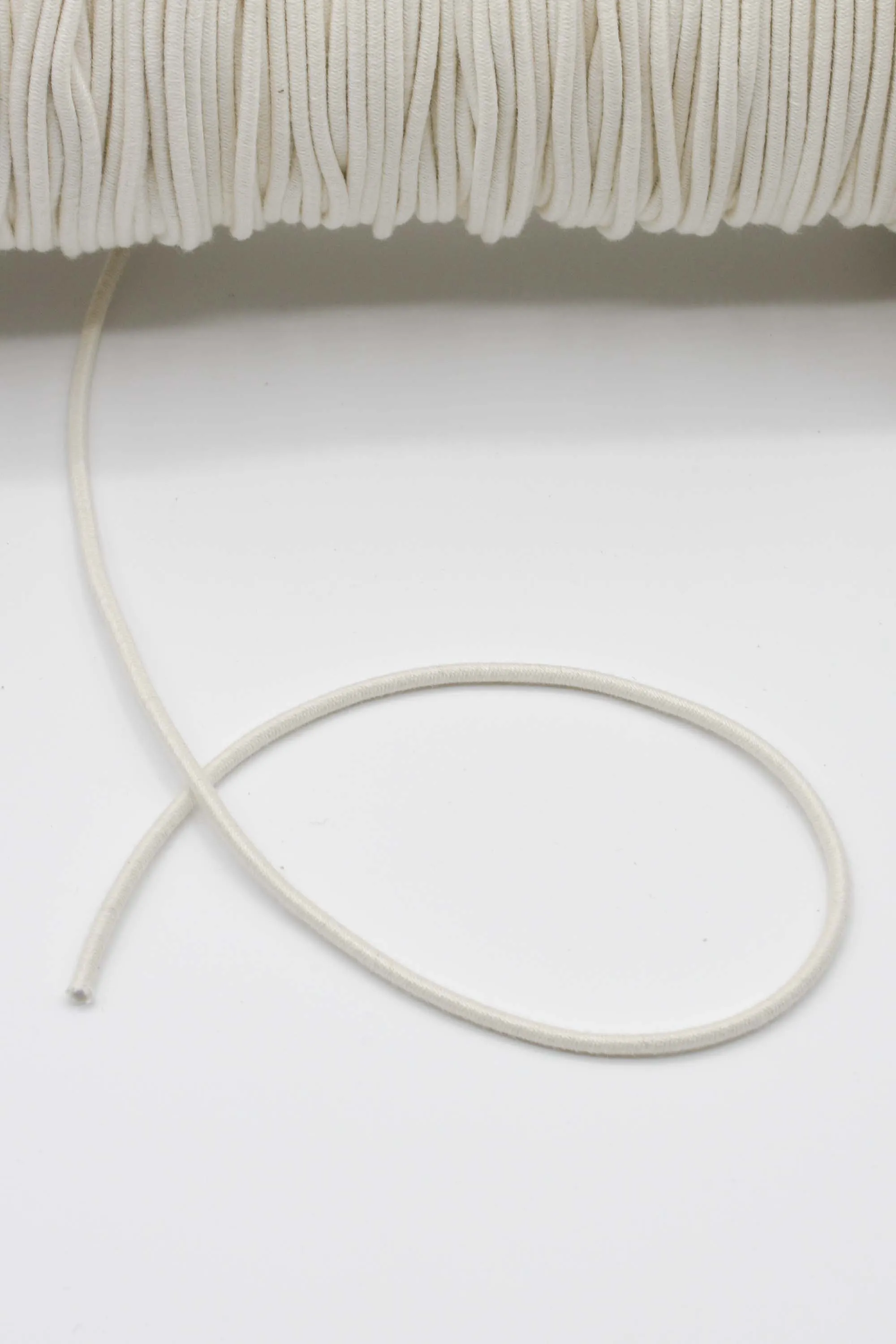 Organic Cotton / Natural Rubber Elastic (Various Widths)