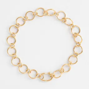 Oval Catch Clasp Chain Bracelet - In Stock