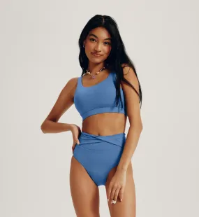 Period Swim Twist High Rise Bikini Bottom