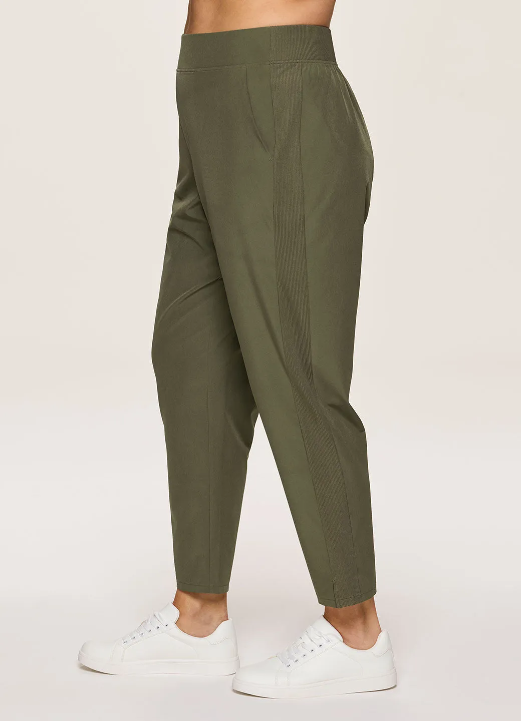 Plus Everyday Ribbed Ankle Pant