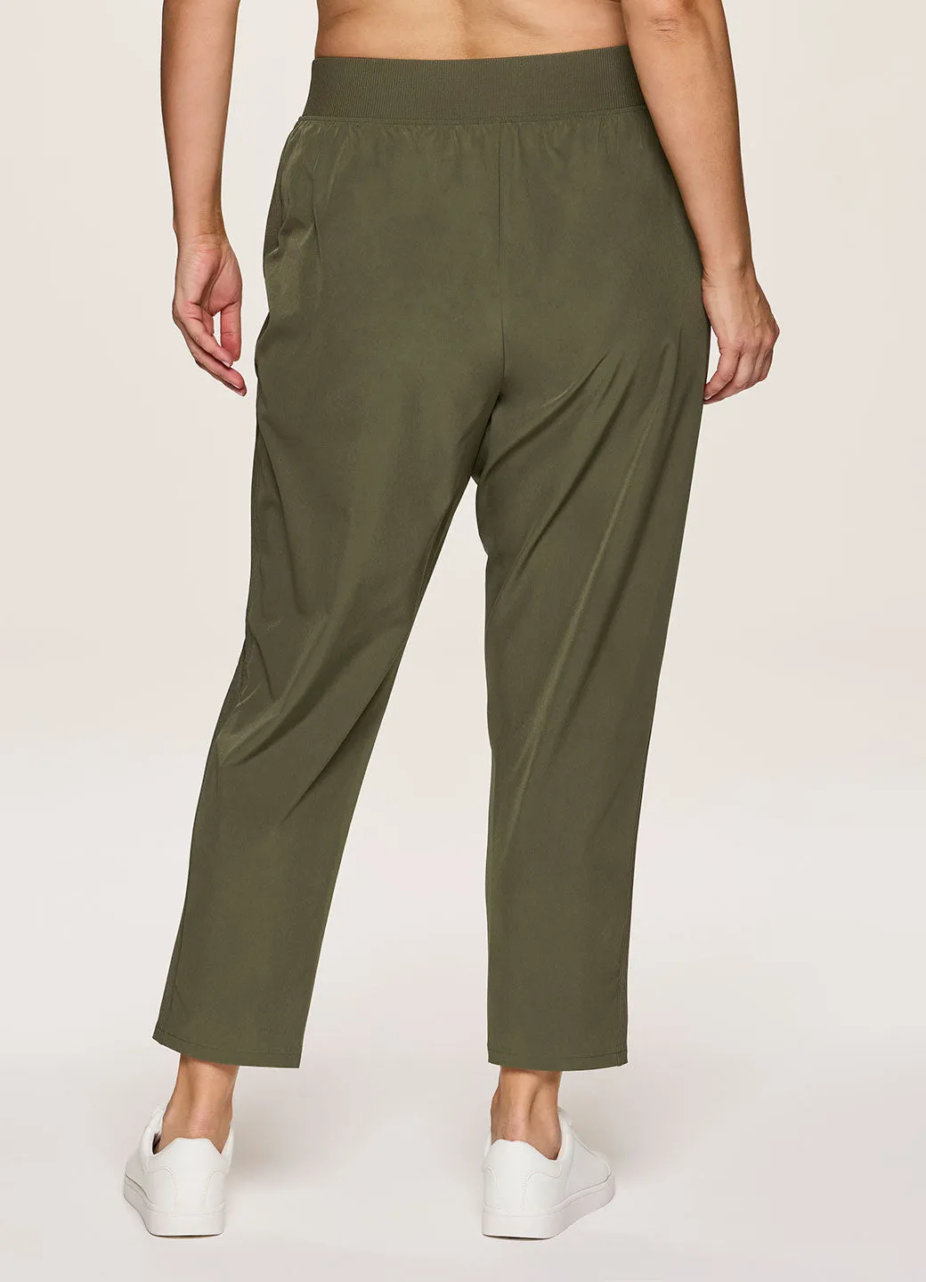 Plus Everyday Ribbed Ankle Pant