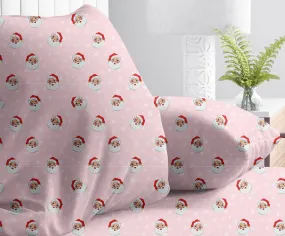 [Pre Order] Holiday Classics Merry & Pink - Bamboo Pillowcase Set of 2  (EST SHIP LATE OCT)