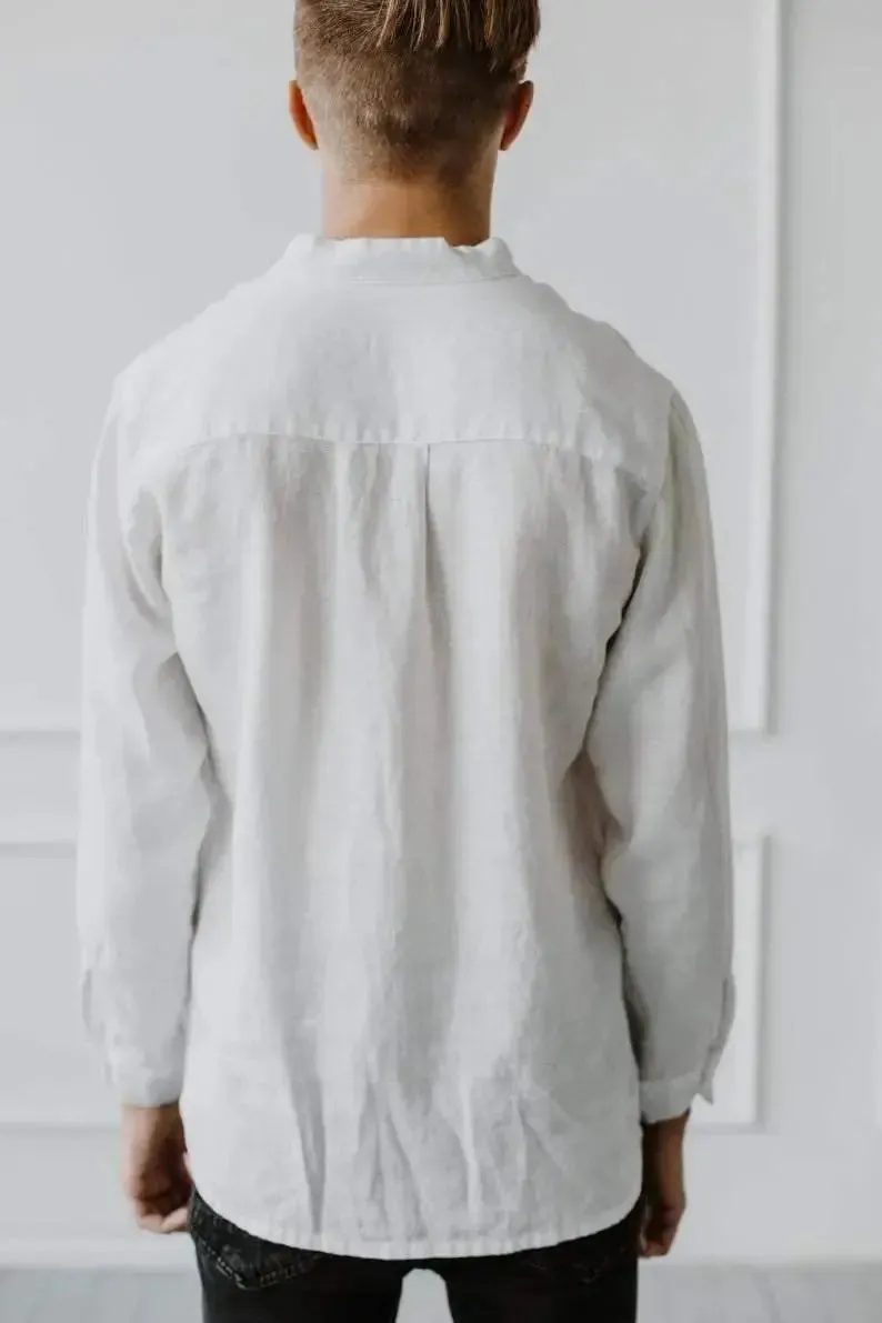 PRE-ORDER Oriental Linen Shirt