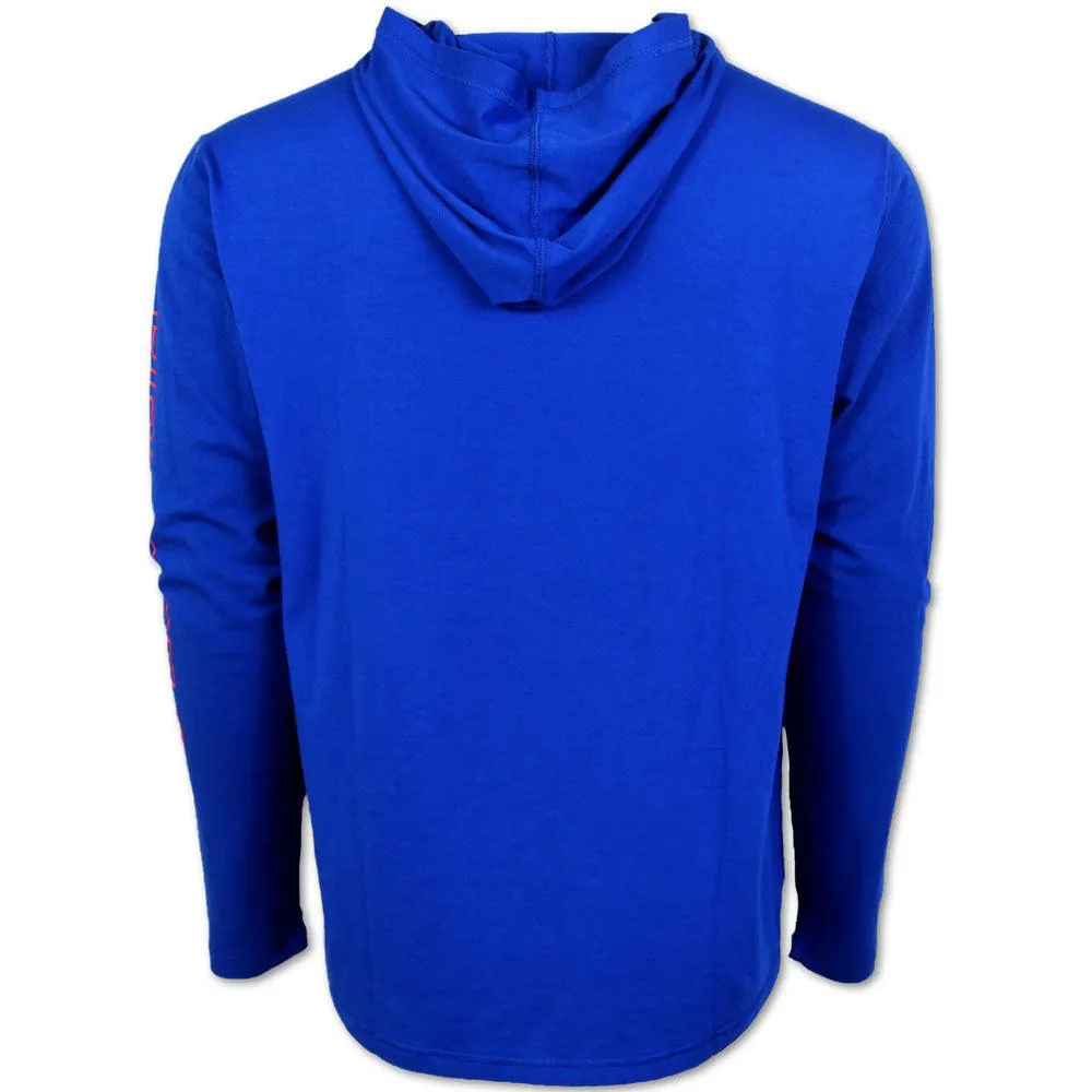 "Captain" Blue/Coral Hoodie