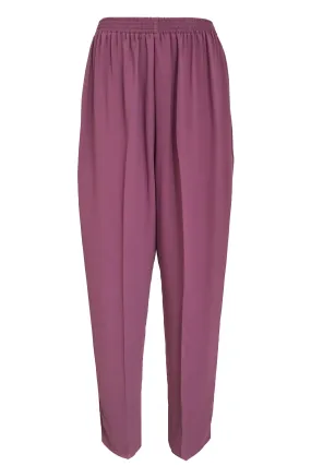 Rubber Waist Pant (Seluar Pinggang Bergetah) - Purple