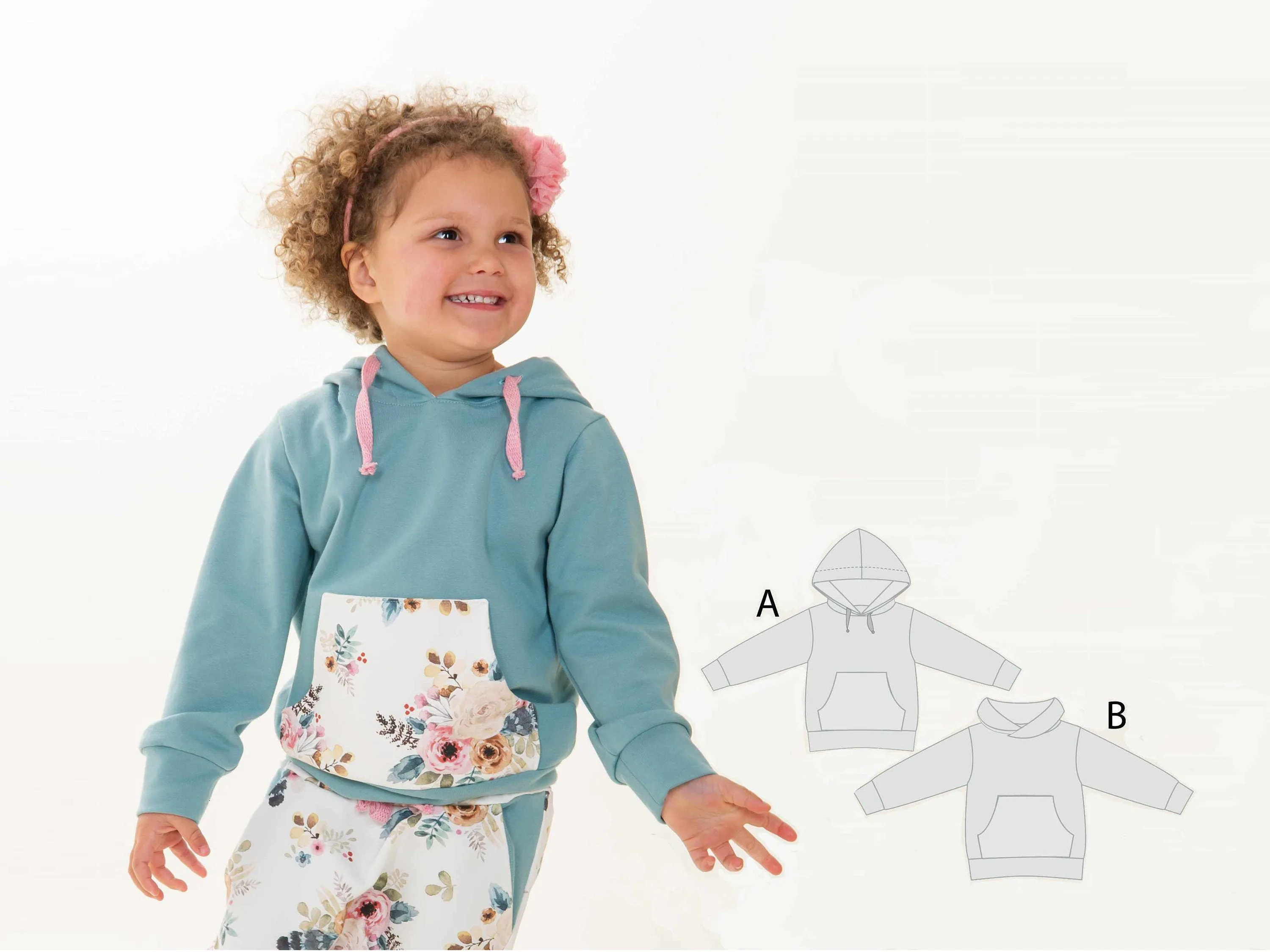 Schnittmuster Hoodie für Kinder FLY  Ebook Pdf