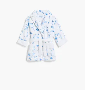 The Baby Hotel Robe - Blue Botanical