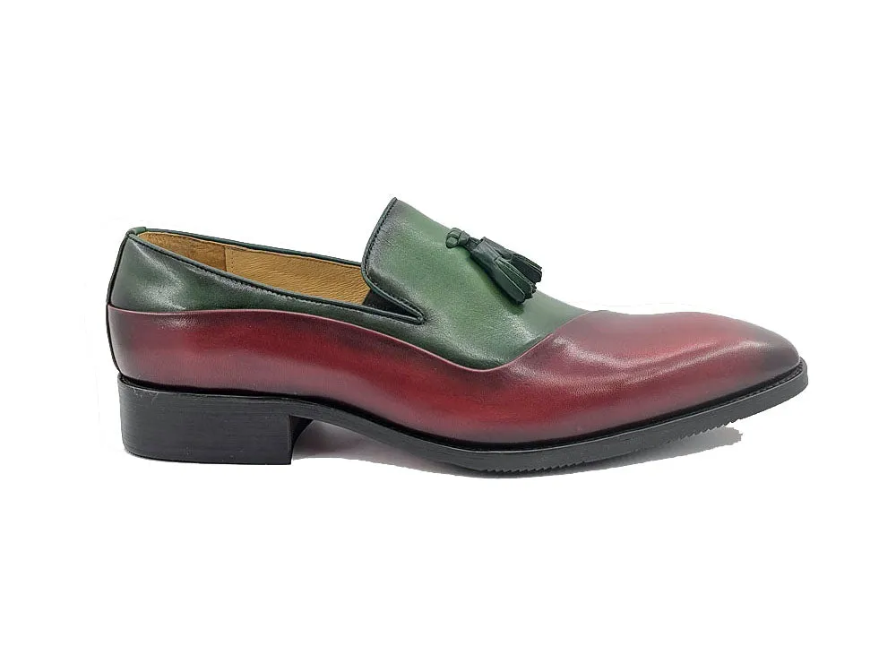 Two Tone Tassel Loafer