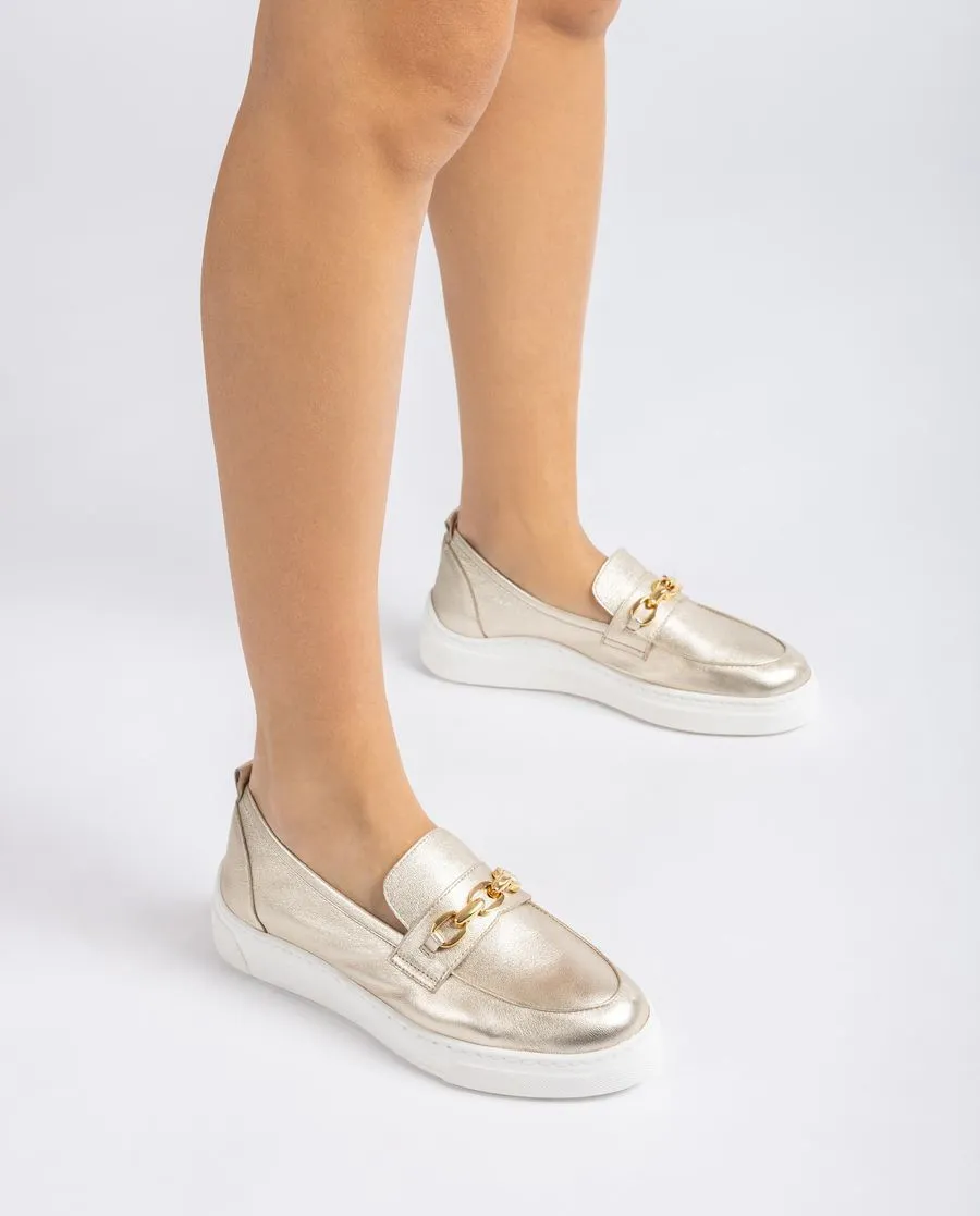 UNISA FINDAY METALLIC SPORTY LOAFERS   COLOURS