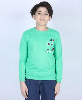 Ventra Boys Tooth Green Sweatshirt