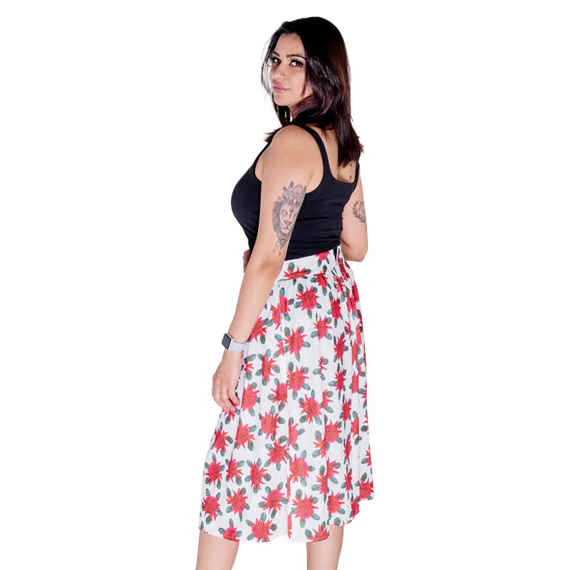 Waratah - Floral Print Skirt