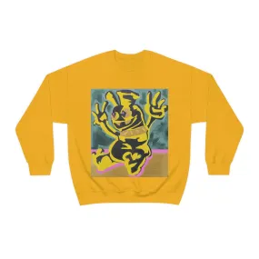 Yellow-Jack Brush Gold Drip™ Crewneck Sweatshirt